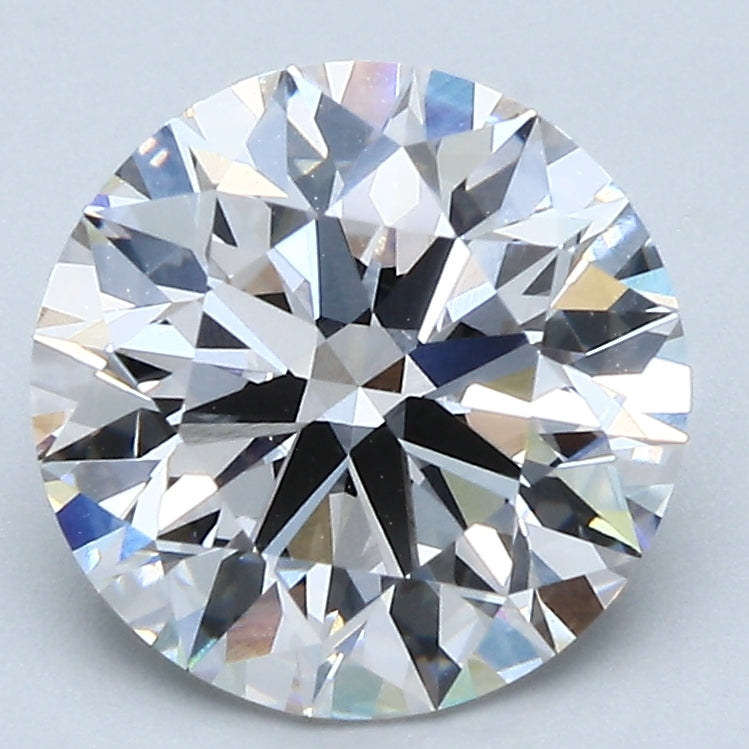 3.03ct ROUND Shaped Diamond | J Color | VS1 Clarity | GCAL Certified