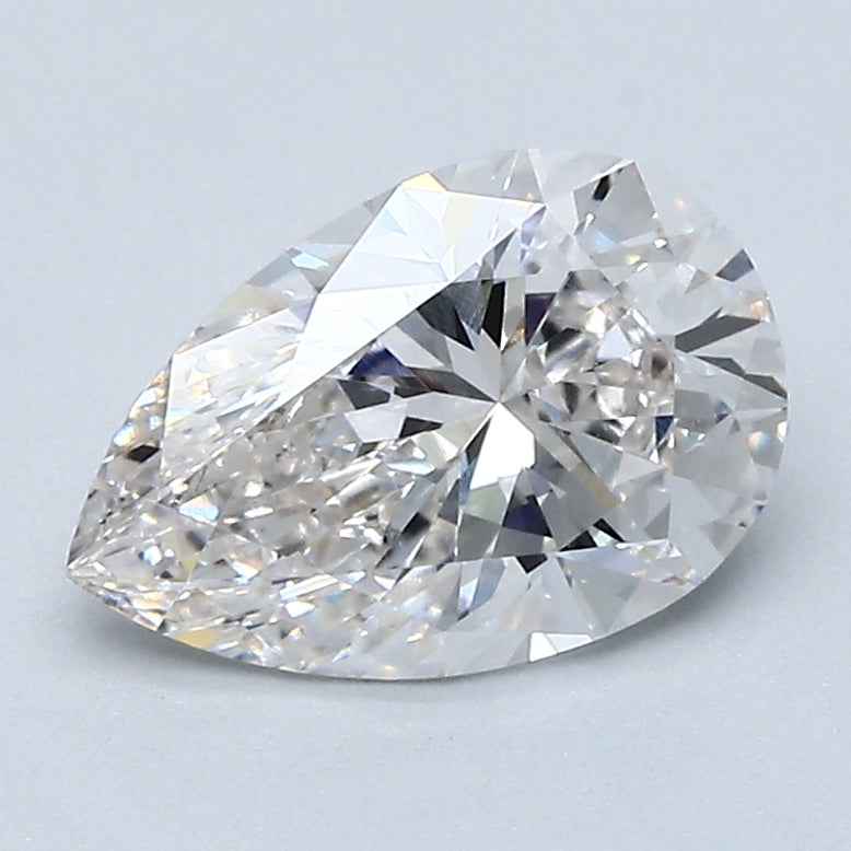 1.5ct PEAR Shaped Diamond | I Color | VS1 Clarity | GCAL Certified