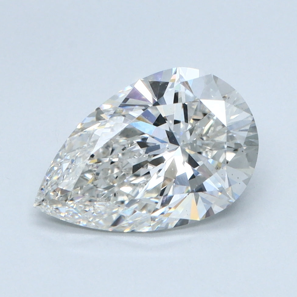 1.58ct PEAR Shaped Diamond | G Color | VS2 Clarity | IGI Certified