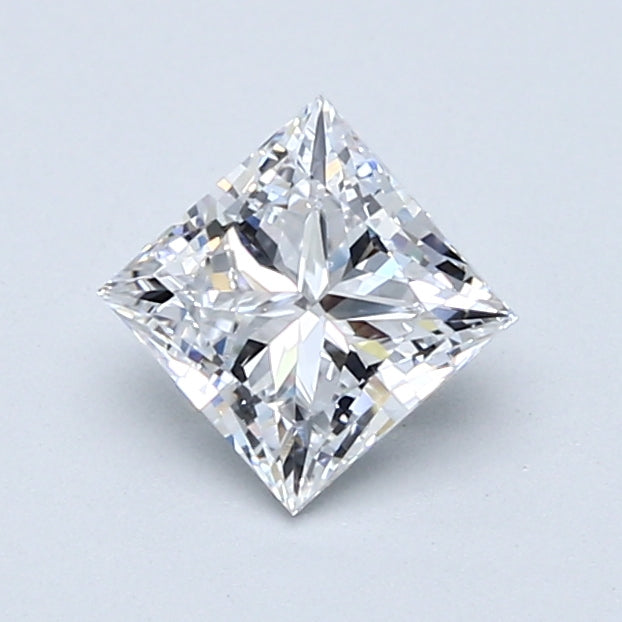 1ct PRINCESS Shaped Diamond | D Color | VS1 Clarity | IGI Certified