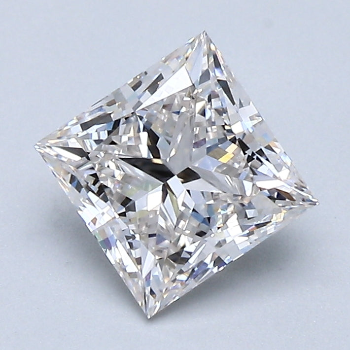 1.29ct PRINCESS Shaped Diamond | H Color | VS1 Clarity | IGI Certified