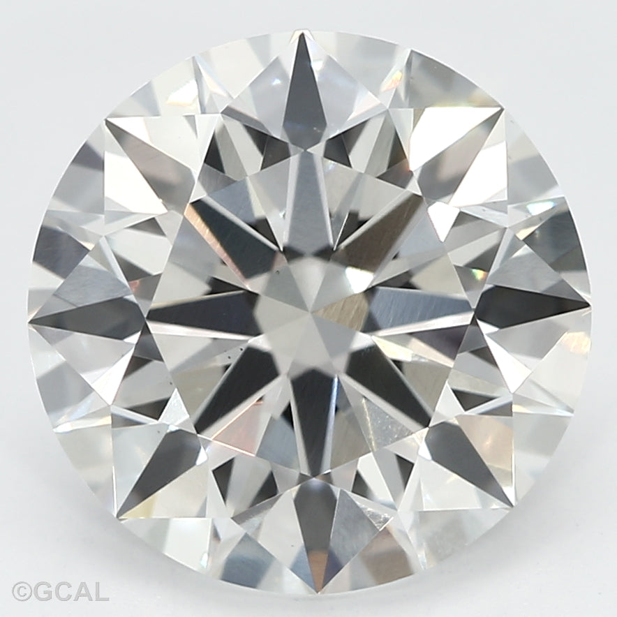 2.69ct ROUND Shaped Diamond | G Color | VS1 Clarity | GCAL Certified