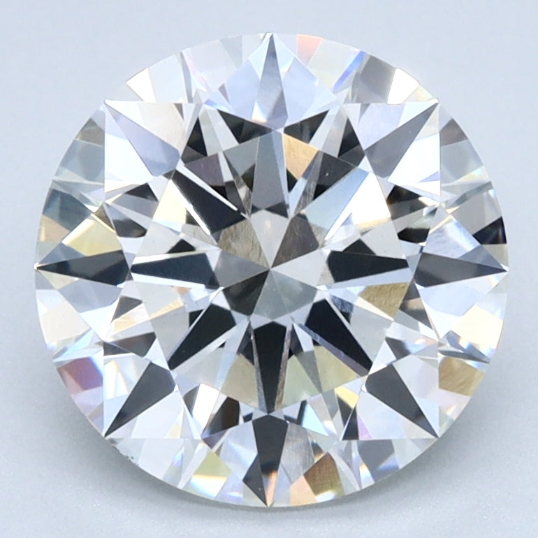 2.58ct ROUND Shaped Diamond | G Color | VVS2 Clarity | IGI Certified