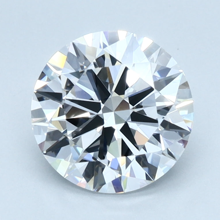 1.52ct ROUND Shaped Diamond | D Color | VVS2 Clarity | IGI Certified