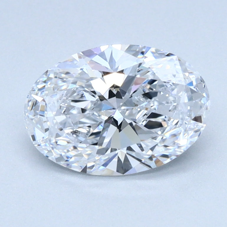 1.09ct OVAL Shaped Diamond | D Color | VVS2 Clarity | IGI Certified