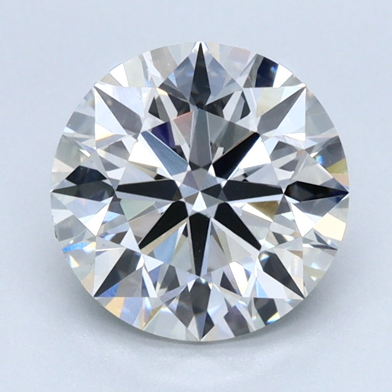 1.74ct ROUND Shaped Diamond | H Color | VVS2 Clarity | IGI Certified