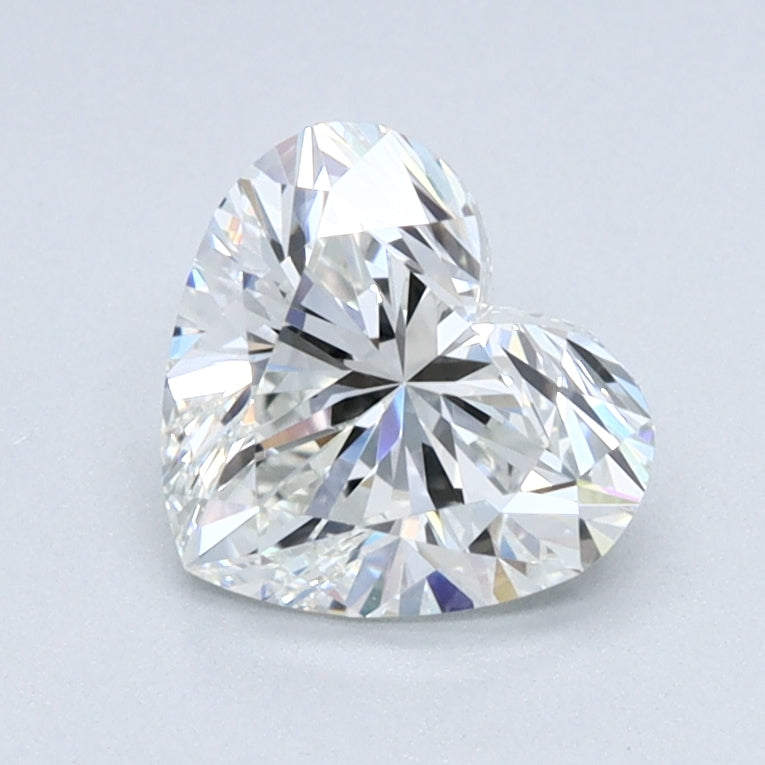 1.01ct HEART Shaped Diamond | G Color | VVS1 Clarity | IGI Certified