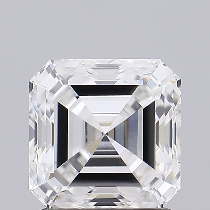 1.5ct ASSCHER Shaped Diamond | F Color | VS1 Clarity | IGI Certified