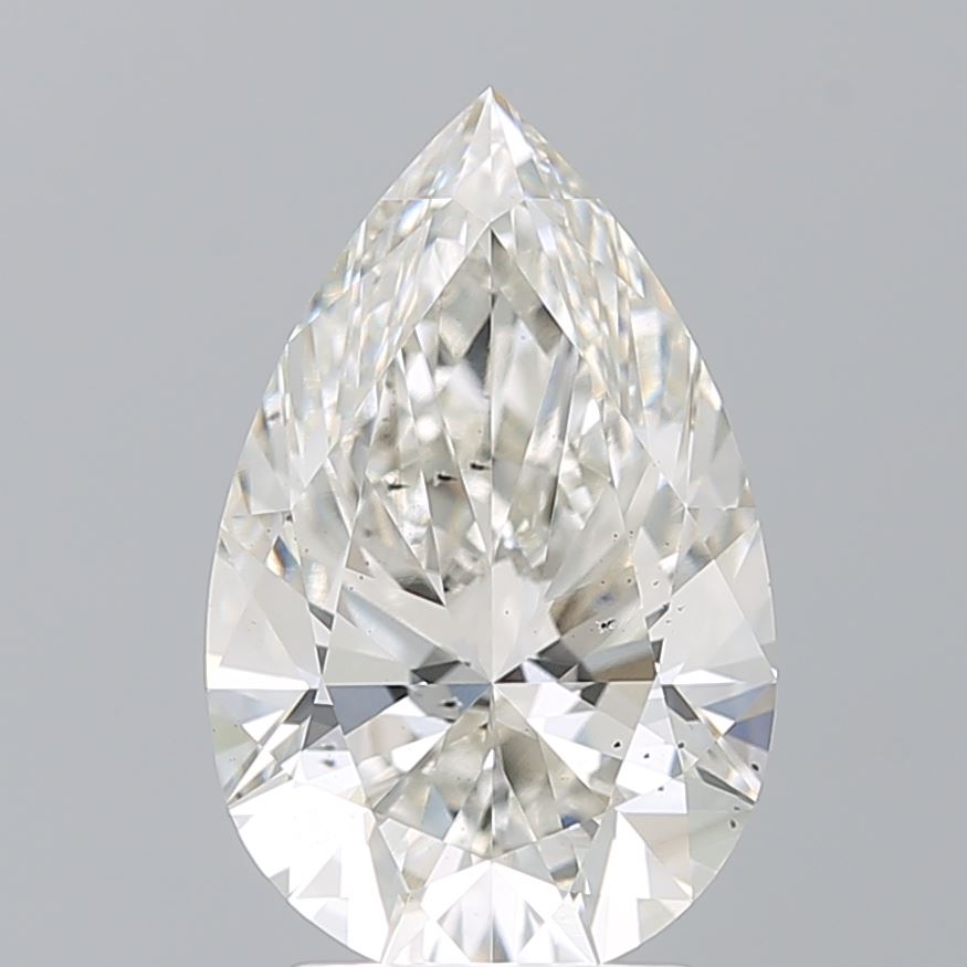 3.03ct PEAR Shaped Diamond | H Color | VS2 Clarity | IGI Certified