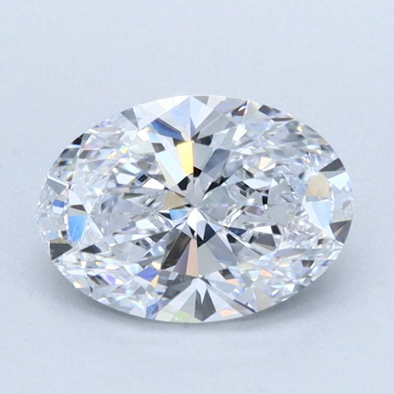 1.08ct OVAL Shaped Diamond | D Color | VVS2 Clarity | IGI Certified