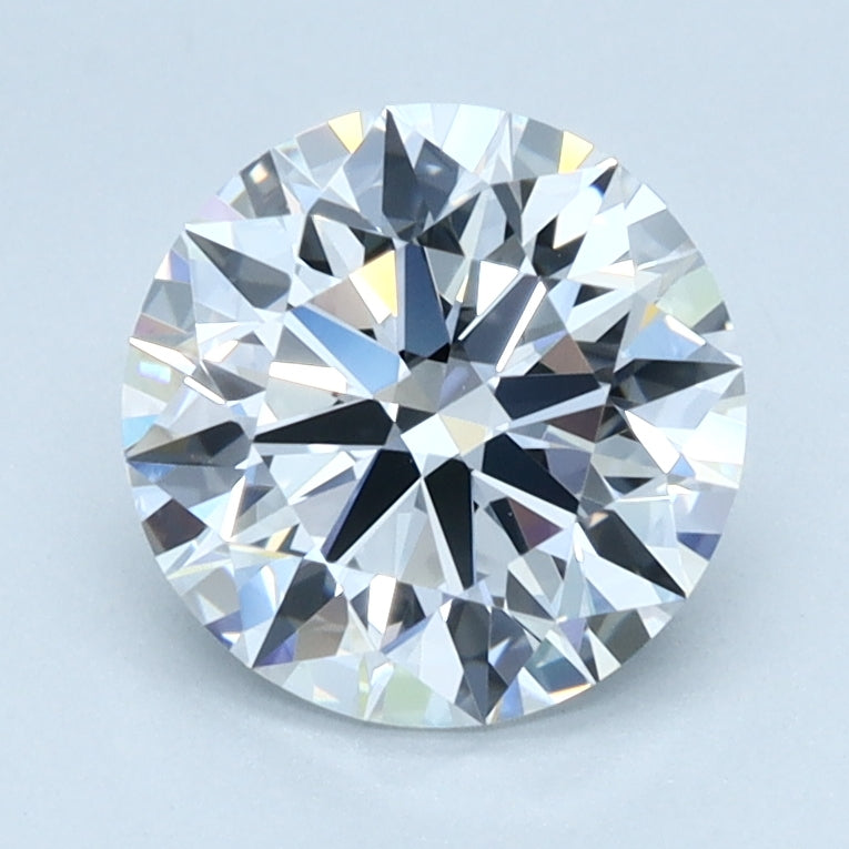 1.53ct ROUND Shaped Diamond | D Color | VVS2 Clarity | IGI Certified