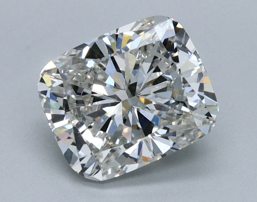 1.5ct CUSHION Shaped Diamond | H Color | VS2 Clarity | IGI Certified