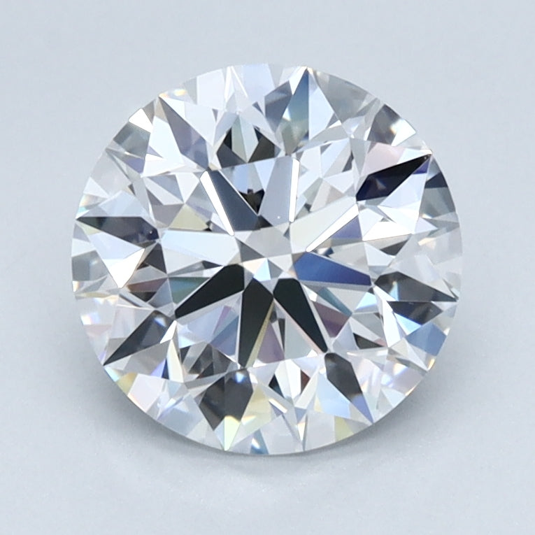 1.54ct ROUND Shaped Diamond | D Color | VVS2 Clarity | IGI Certified