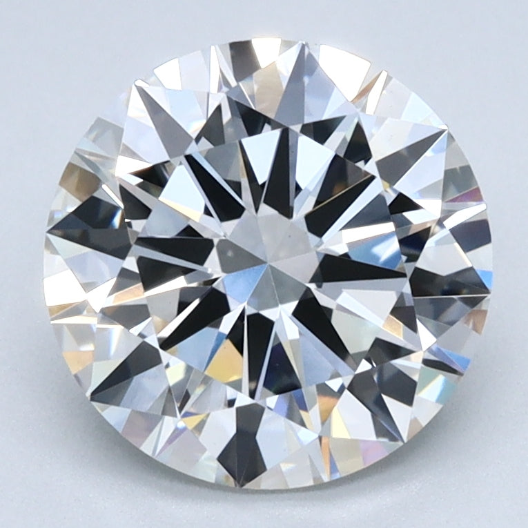 2.27ct ROUND Shaped Diamond | G Color | VVS2 Clarity | IGI Certified