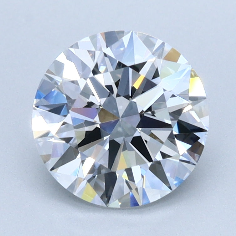 1.5ct ROUND Shaped Diamond | D Color | VVS2 Clarity | IGI Certified