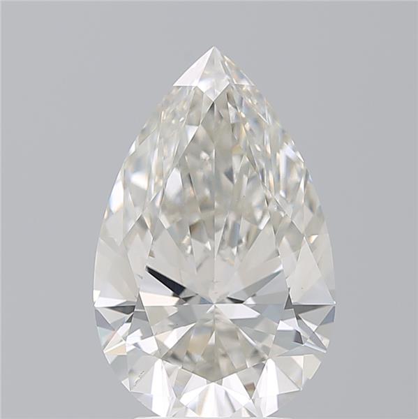 3.13ct PEAR Shaped Diamond | H Color | VS1 Clarity | IGI Certified