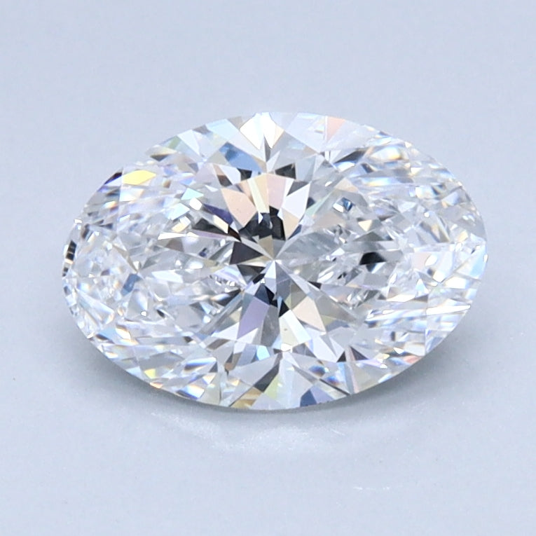 1ct OVAL Shaped Diamond | E Color | VS1 Clarity | IGI Certified