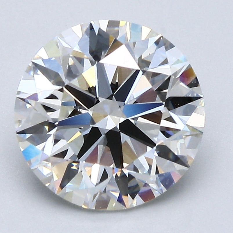 3.01ct ROUND Shaped Diamond | I Color | VS2 Clarity | GCAL Certified