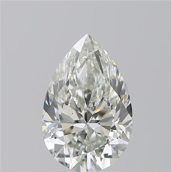 3.01ct PEAR Shaped Diamond | H Color | VS2 Clarity | IGI Certified