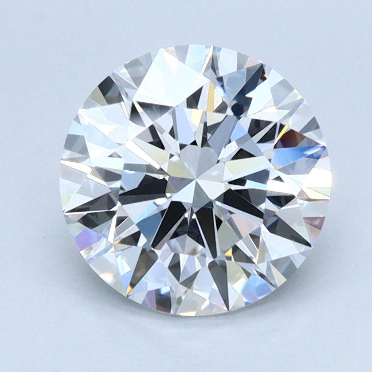 1.5ct ROUND Shaped Diamond | D Color | VVS2 Clarity | IGI Certified