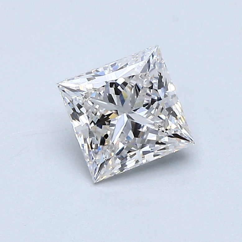 0.72ct PRINCESS Shaped Diamond | G Color | SI1 Clarity | IGI Certified