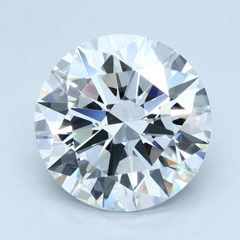 1.51ct ROUND Shaped Diamond | D Color | VVS2 Clarity | IGI Certified