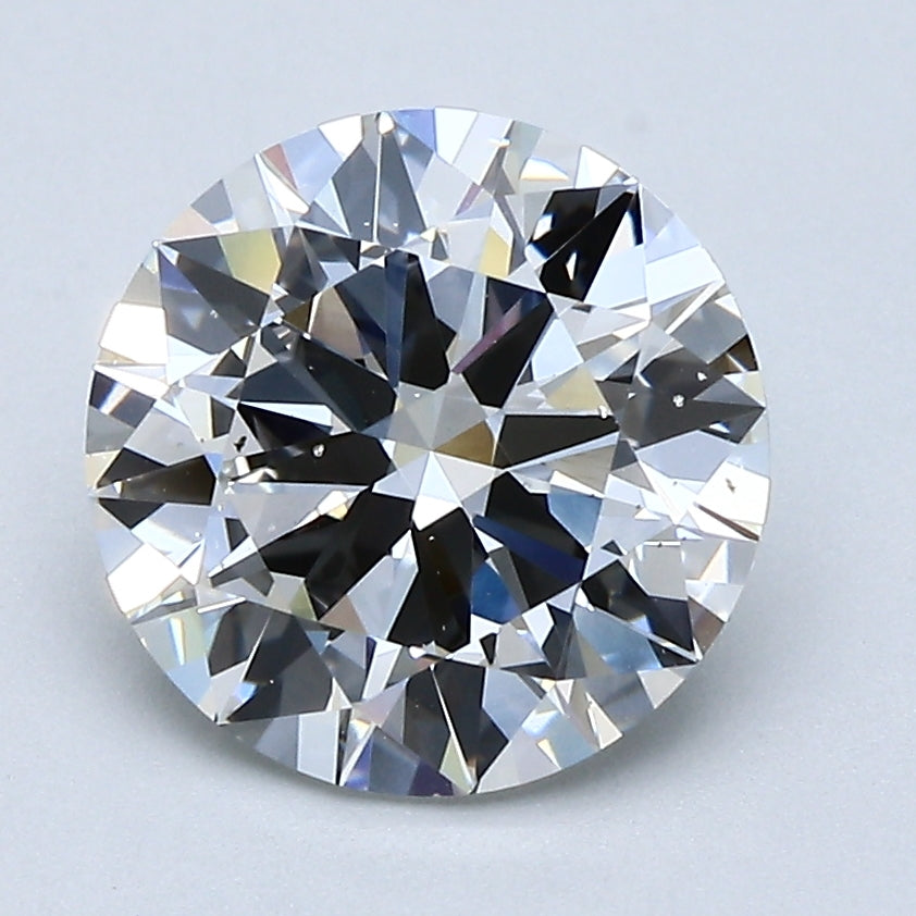 2.48ct ROUND Shaped Diamond | I Color | VS2 Clarity | GCAL Certified