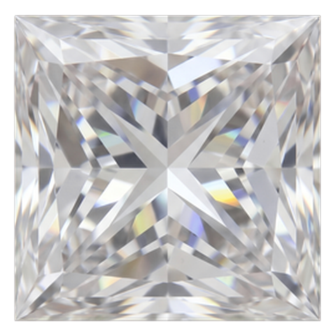 Princess cut lab grown diamond