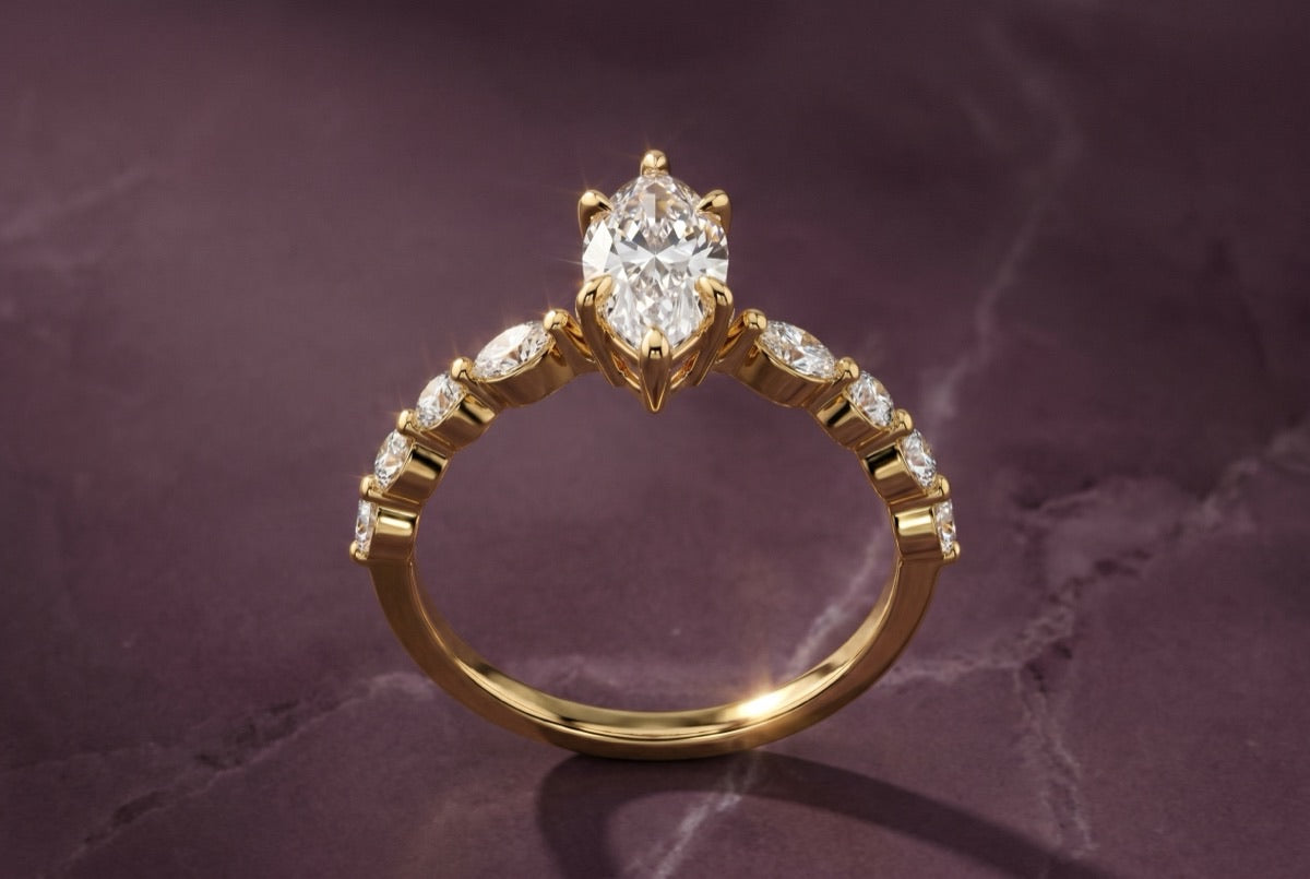 Caprice lab grown diamond engagement ring